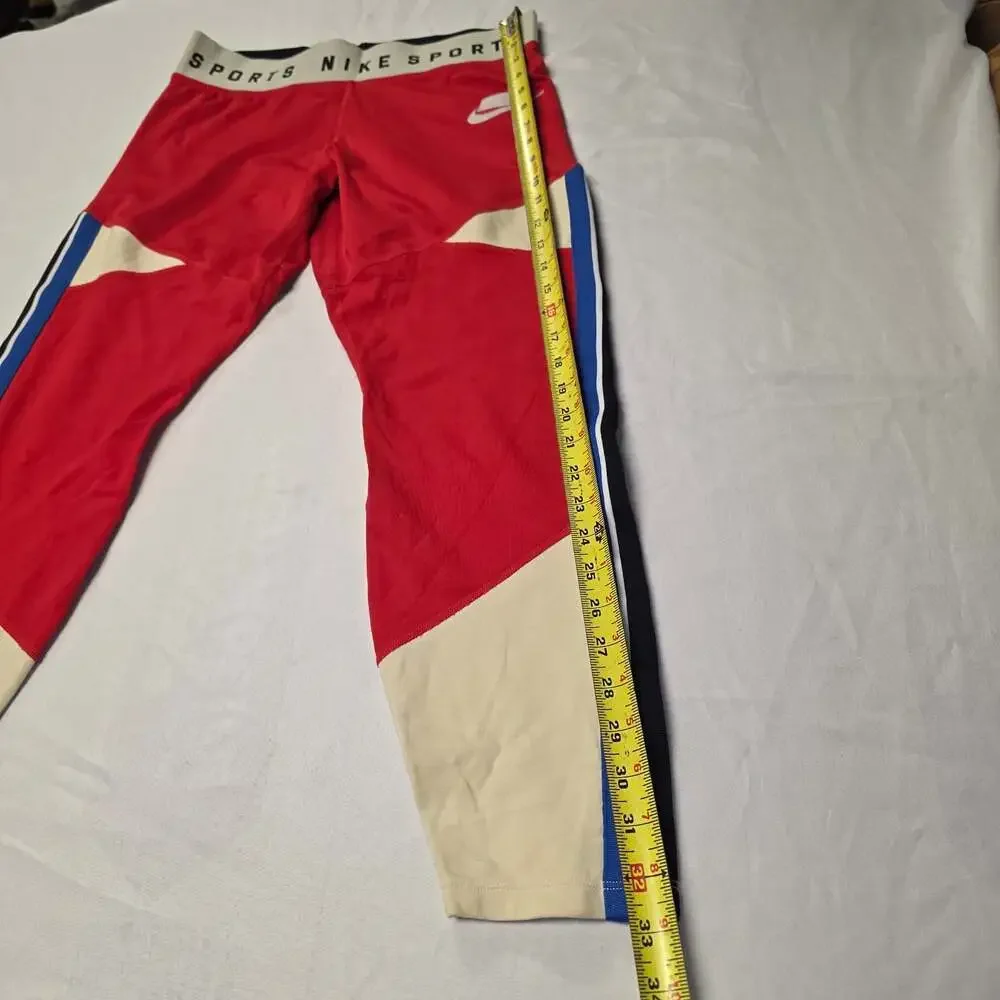 Nike Sport Colorblock Leggings Style BV2941-657 size large
